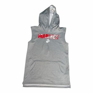 Under Armour Youth XL Marines Sleeveless Hoodie